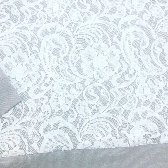 Apt 9 lace sweater Lg - Picture 5 of 8